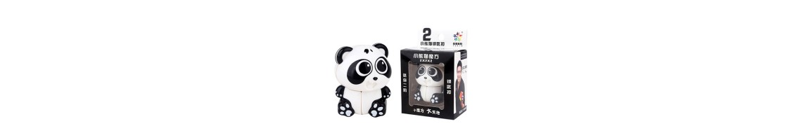 Yuxin Panda 2x2 Keychain