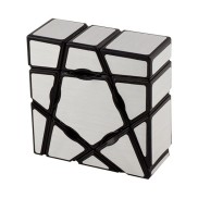 Floppy Ghost Cube - Silver
