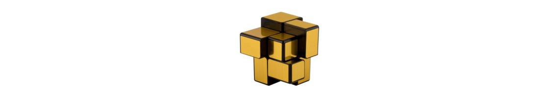 QiYi 2x2 Mirror blocks - Gold