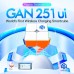 GAN 251 M UI 2x2 Smart Cube (Ball Core + UV)