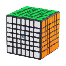 MoYu MFJS MeiLong 7x7 V2 - Black with stickers