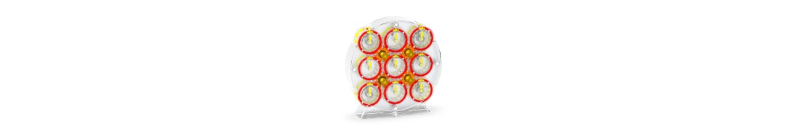 Qiyi Magnetic Clock - 2025 Chinese Knotting Limited Edition