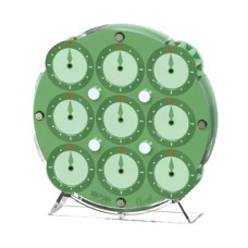 Qiyi Magnetic Clock - 2025 Green Limited Edition